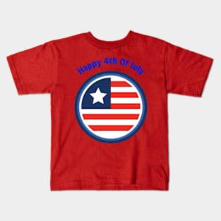 Happy 4TH Of July Kids T-Shirt